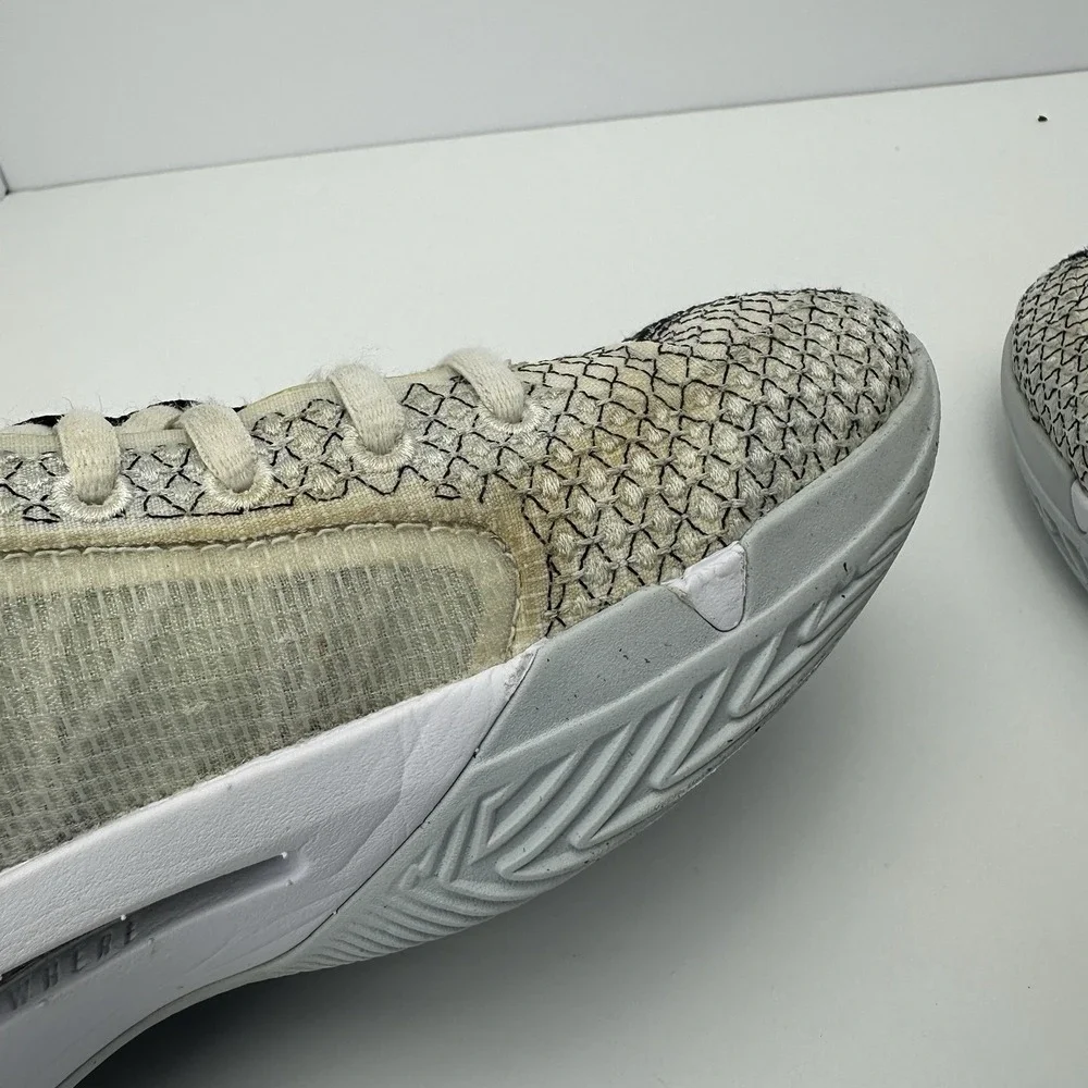 Nike Sabrina 1 🏀 Shoes #FQ3381-103 Magnetic White/Black/Gray Women Sz 7.5